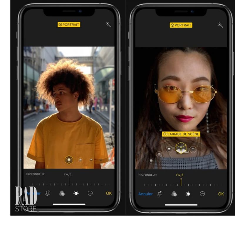 Camera iPhone Xs Max trang bị khả năng xóa phông sau khi chụp.