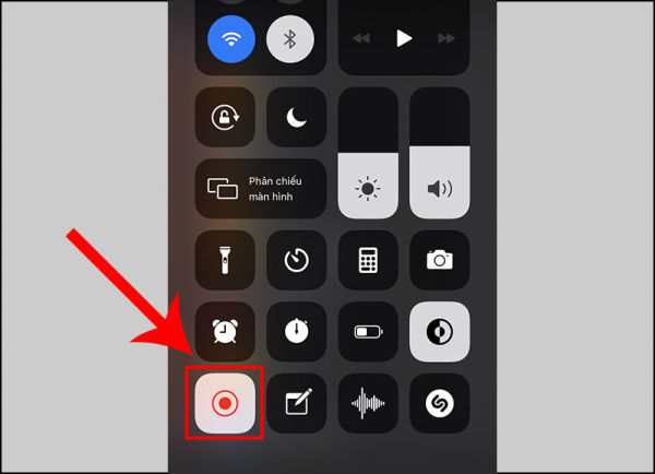 Cách bật quay video màn hình điện thoại iPhone đơn giản